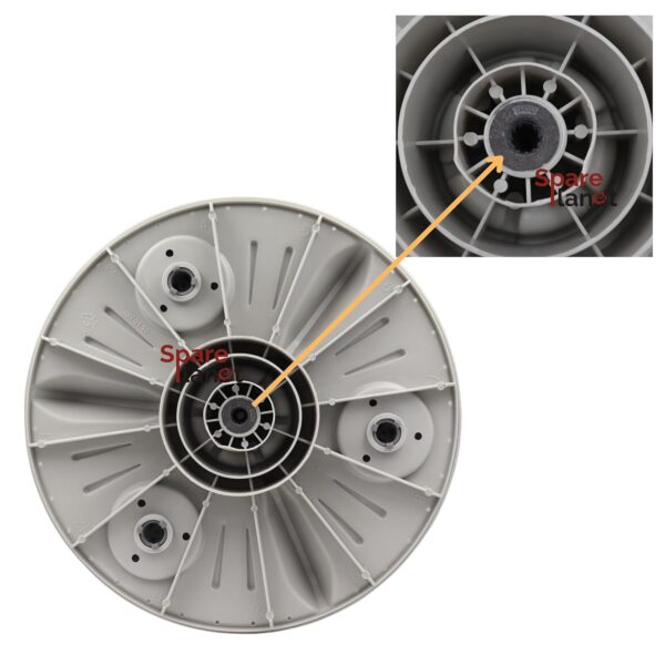 LG Pulsator 3 Flower for 6-7kg Semi Automatic Washing Machine - Image 2
